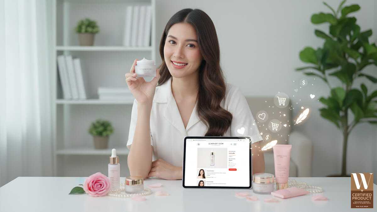 เหตุผลที่การขายครีมออนไลน์เป็นโอกาสสำคัญในปี 2025