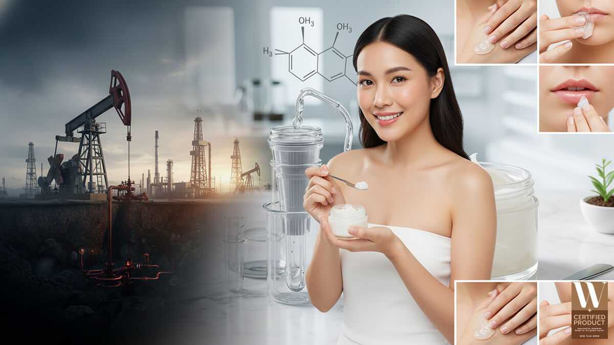 การประเมินความปลอดภัยของปิโตรเลี่ยมเจลในผลิตภัณฑ์เครื่องสำอาง