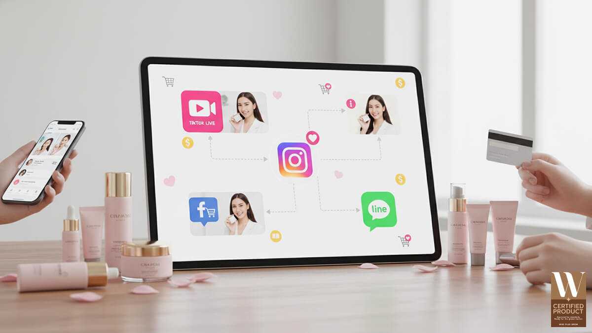 ช่องทางยอดนิยมในการขายครีมออนไลน์ในประเทศไทย