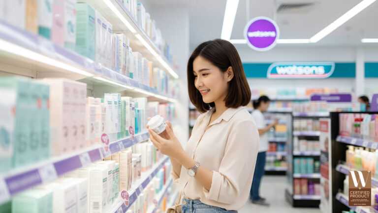 รีวิวครีมลดรอยแผลเป็นยอดนิยมจาก Shopee Lazada และ Watsons