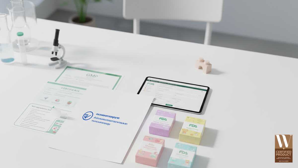 ขั้นตอนการจดแจ้งผลิตภัณฑ์เครื่องสำอางเด็กปี 2025