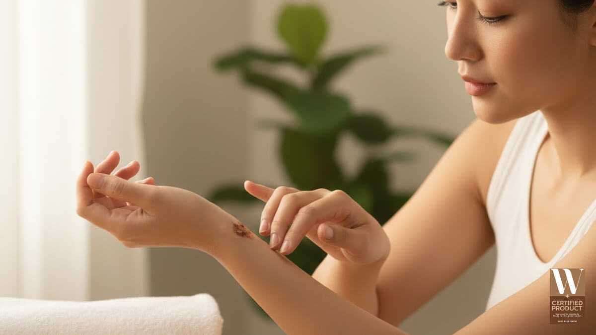 ข้อควรระวังในการดูแลแผลช่วงตกสะเก็ด