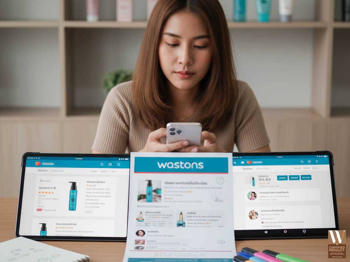วิเคราะห์รีวิวครีมลดรอยแผลเป็นจาก Shopee Lazada และ Watsons