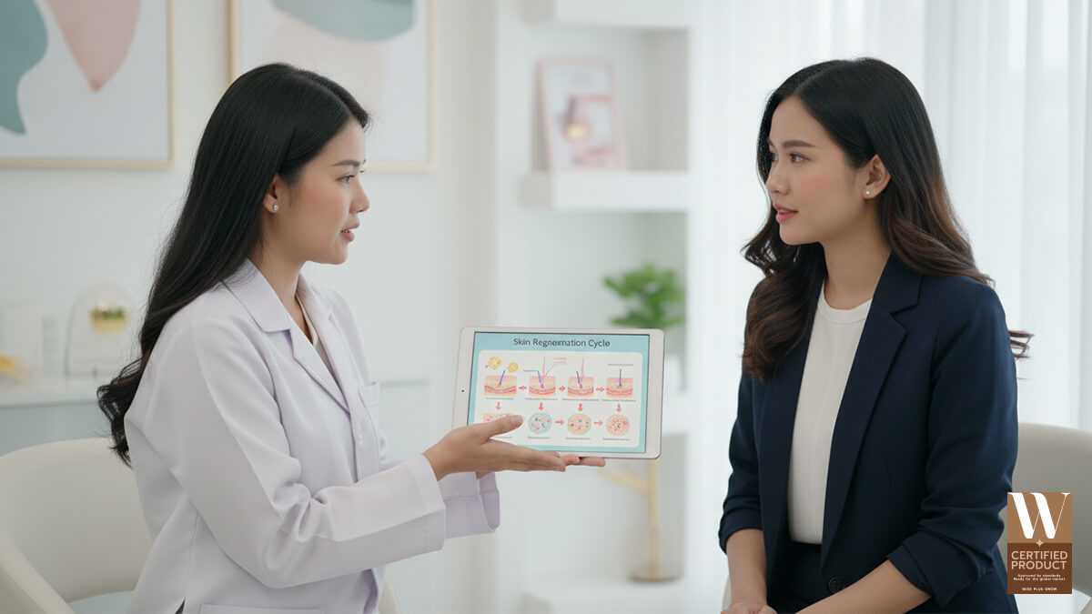 เข้าใจวงจรการฟื้นฟูผิวก่อนเริ่มใช้ครีม