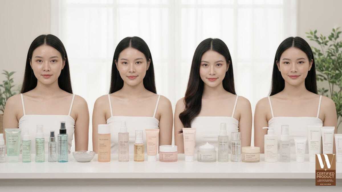 การดูแลผิวและลำดับการลงสกินแคร์ที่เหมาะกับ 4 ประเภทผิวหลัก