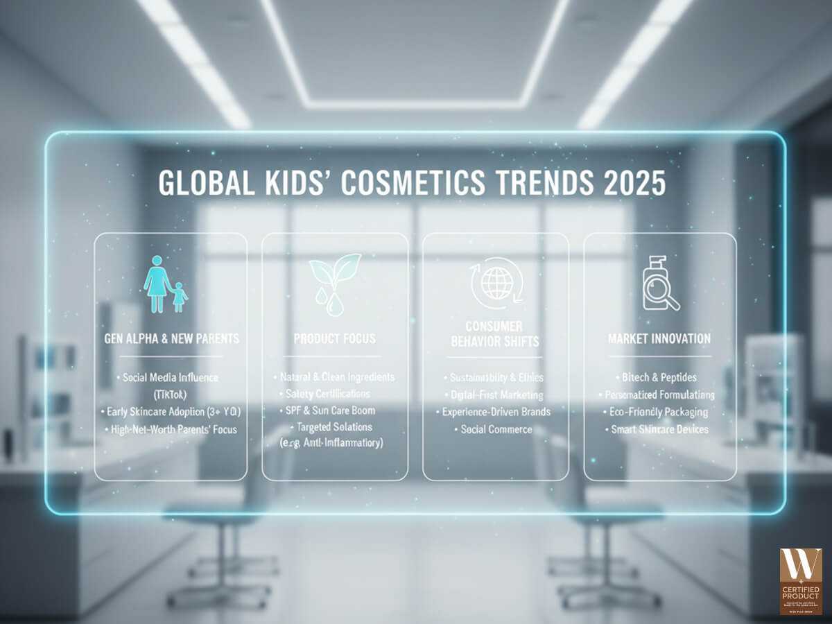 สรุปแนวโน้มเครื่องสำอางเด็กปี 2025