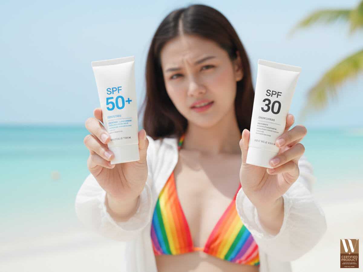 ทำความเข้าใจความหมายของค่า SPF และสิ่งที่บ่งบอกได้จริงเกี่ยวกับประสิทธิภาพกันแดด