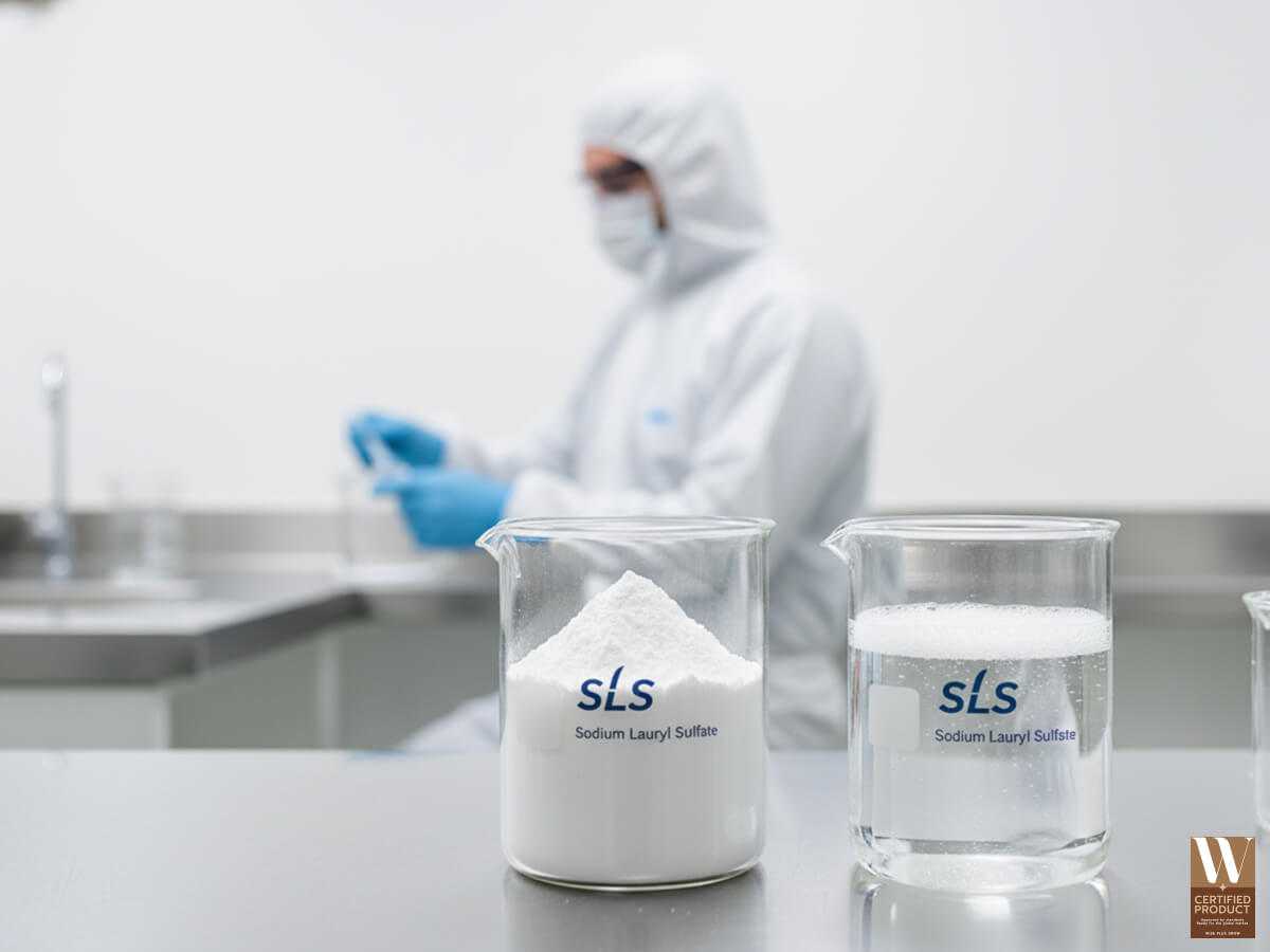 SLS คืออะไรและทำงานอย่างไรกับผิว