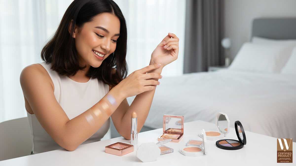 เลือกสีไฮไลท์ตามระดับสีผิว Skin Tone