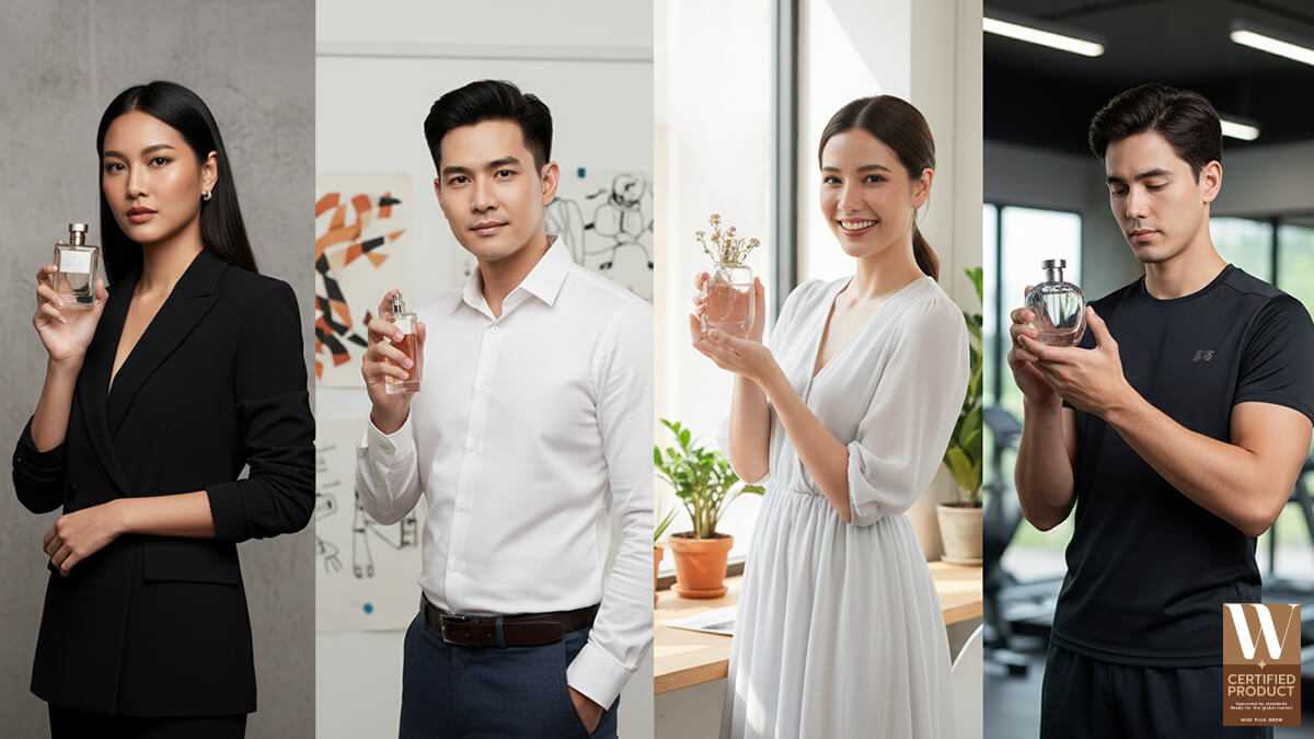 เคล็ดลับการเลือกประเภทน้ำหอมให้เหมาะกับแบรนด์