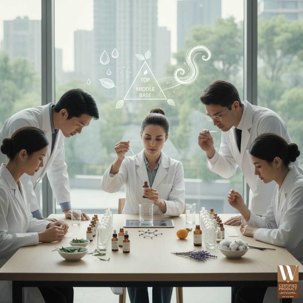 การออกแบบกลิ่น Clean Fresh Scent สำหรับแบรนด์น้ำหอม