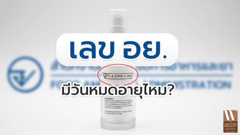 เลขอย.หมดอายุหรือไม่และวิธีเช็กสถานะการอนุญาตก่อนขายจริง
