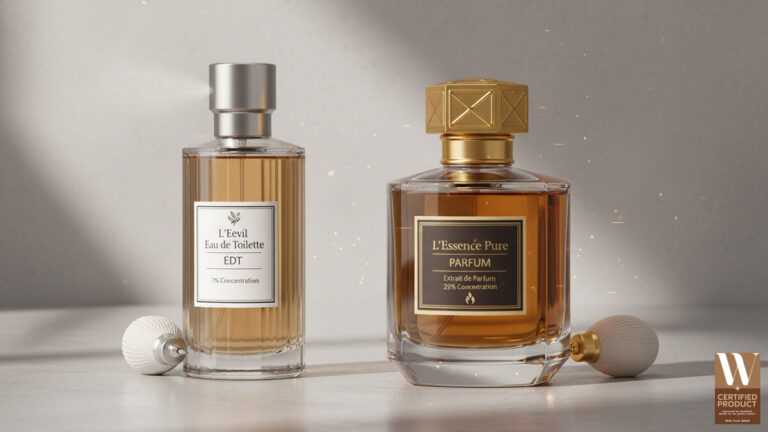 ความแตกต่างของระดับความเข้มข้นน้ำหอม EDT EDP Parfum