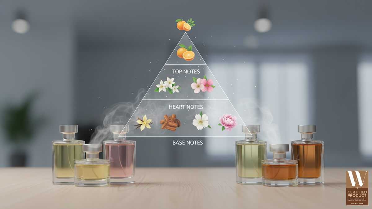 การใช้หลัก Fragrance Pyramid เพื่อสร้างการ Layering น้ำหอม