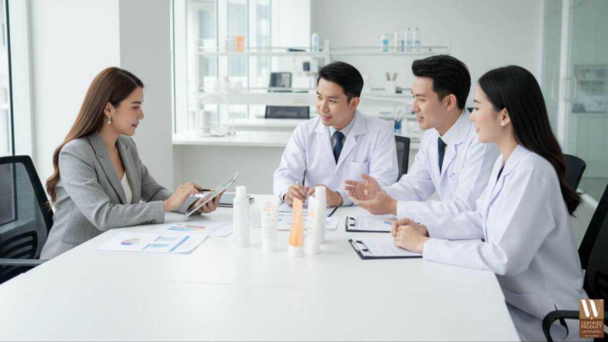 ห้องแล็บทดสอบครีมกันแดดตามมาตรฐาน GMP ISO