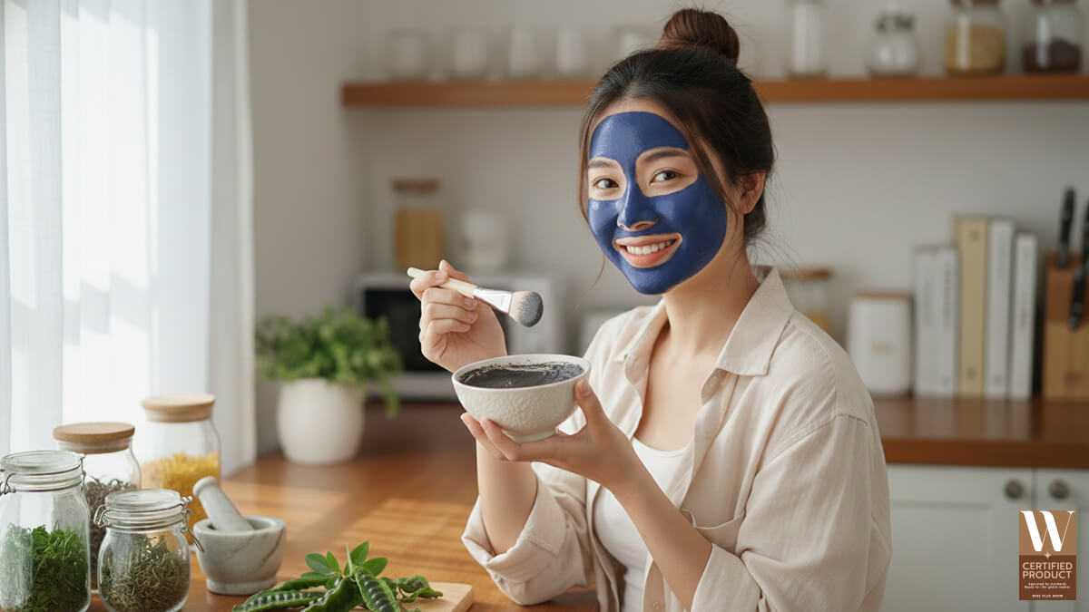 วิธีมาร์กผิวด้วยผงนิล่าแบบสาวโมร็อกโก