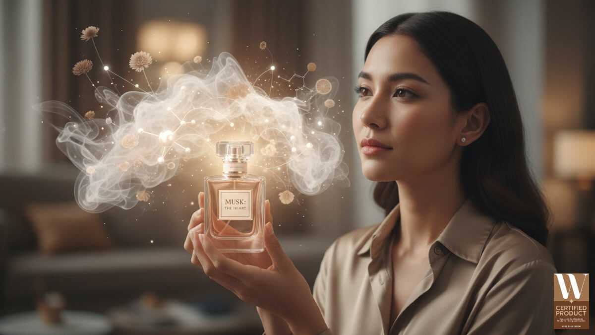 Musk คืออะไรและมีบทบาทอย่างไรในโครงสร้างน้ำหอม