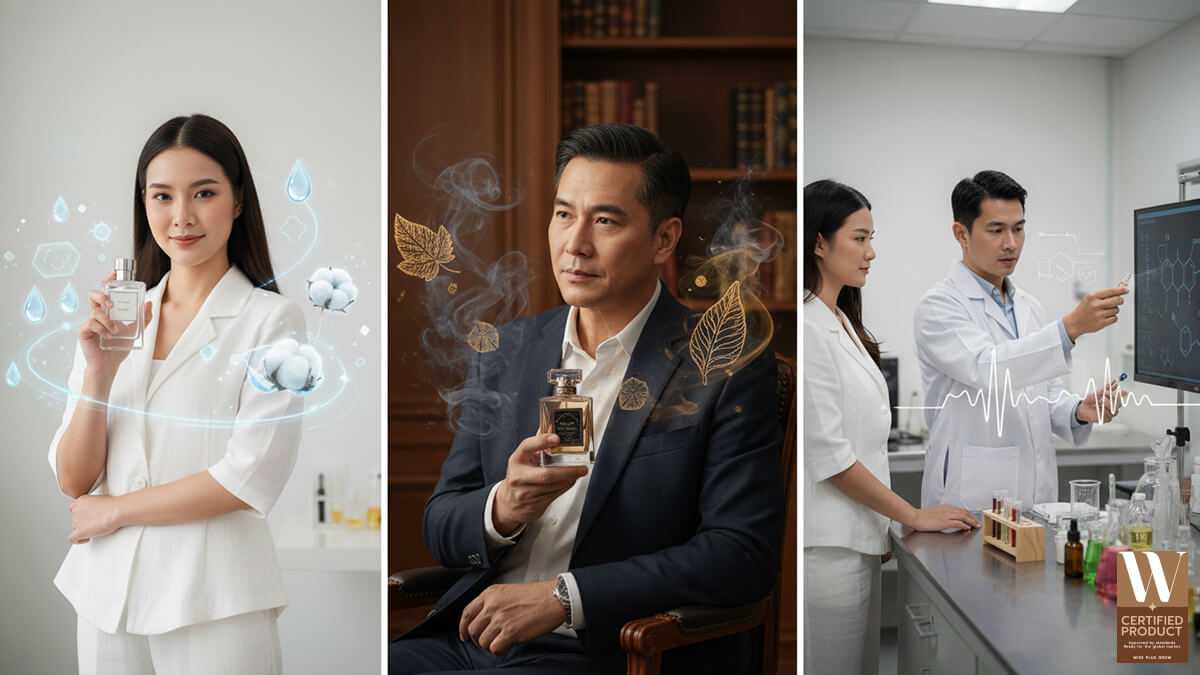 แนวทางพัฒนาแบรนด์น้ำหอมตามอารมณ์ของกลิ่น