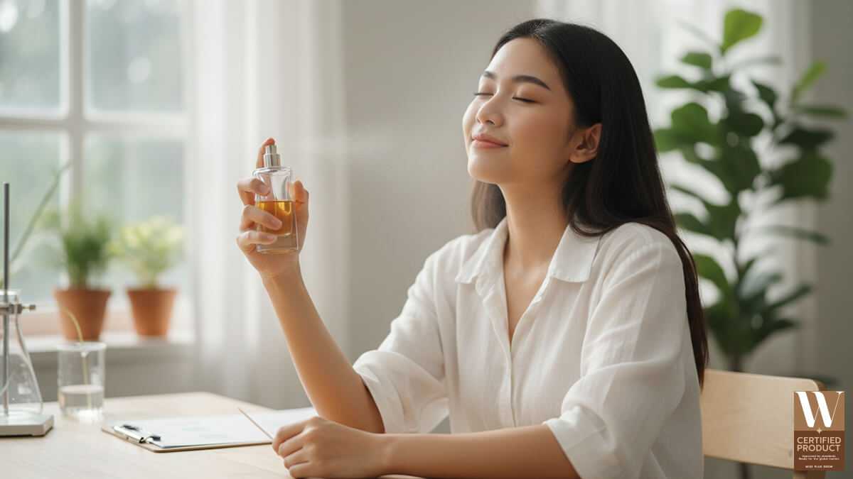 การทดสอบความรู้สึกของกลิ่นน้ำหอม