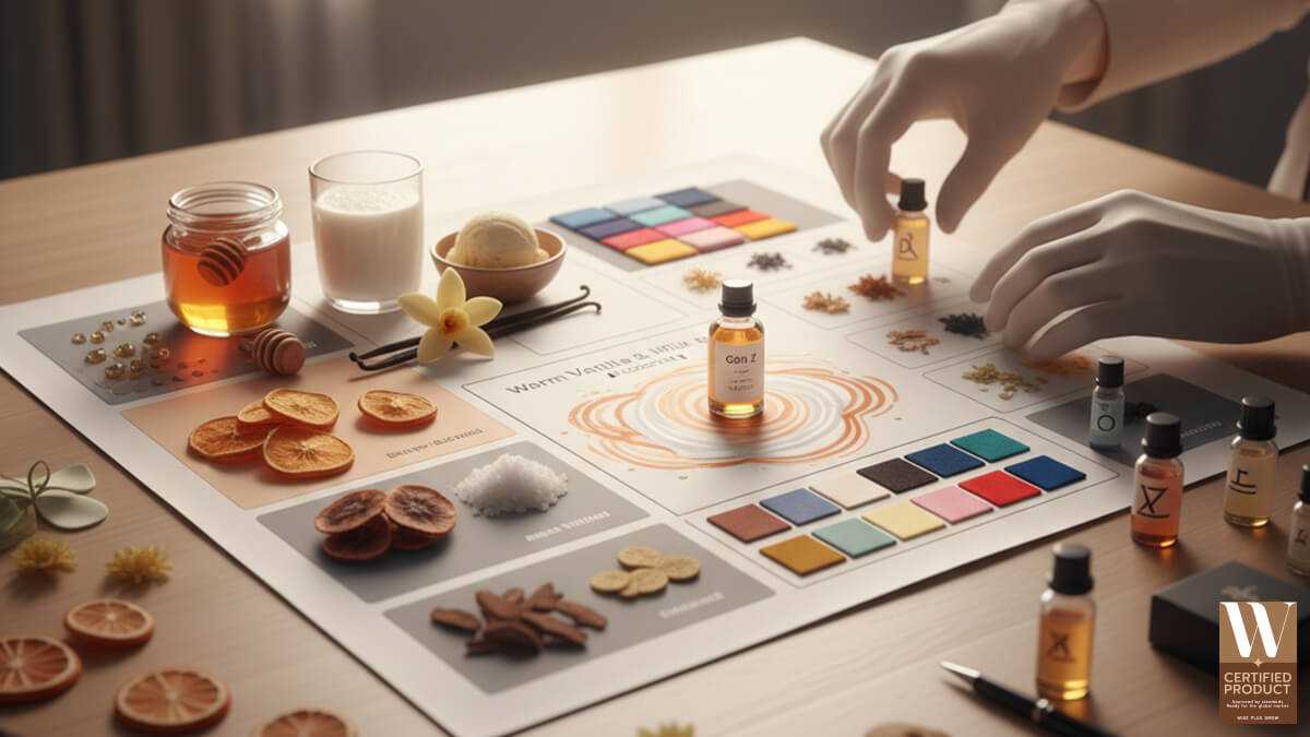 คอนเซปต์กลิ่นน้ำหอมเชิงรูปธรรม