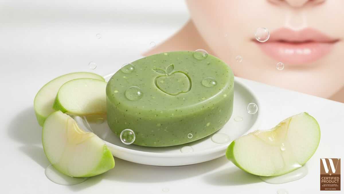 สบู่แอปเปิ้ลกลูต้าสำหรับคนรุ่นใหม่ที่ต้องการผิวใสและความหอมสดชื่น
