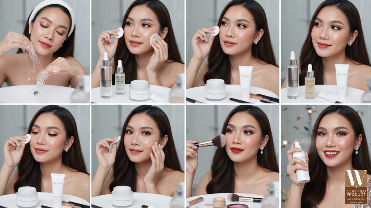 ขั้นตอนการเตรียมผิวก่อนแต่งหน้าให้เมคอัพติดทน