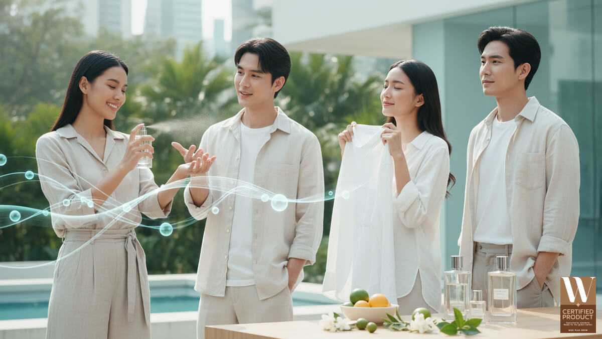 พฤติกรรมผู้บริโภคไทยที่ชื่นชอบกลิ่นสะอาดสดชื่น