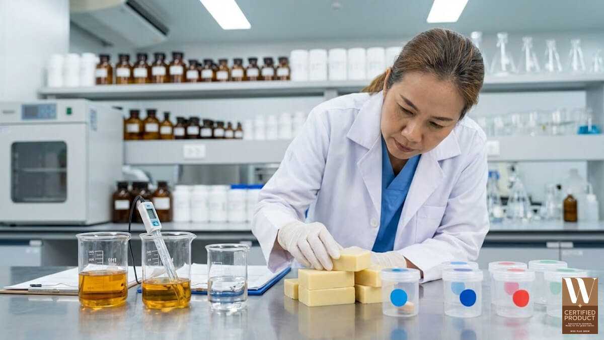 ไลน์ผลิตภัณฑ์สบู่กล้วยหอมและสกินแคร์โทนหวานในคอลเลกชันเดียวกัน