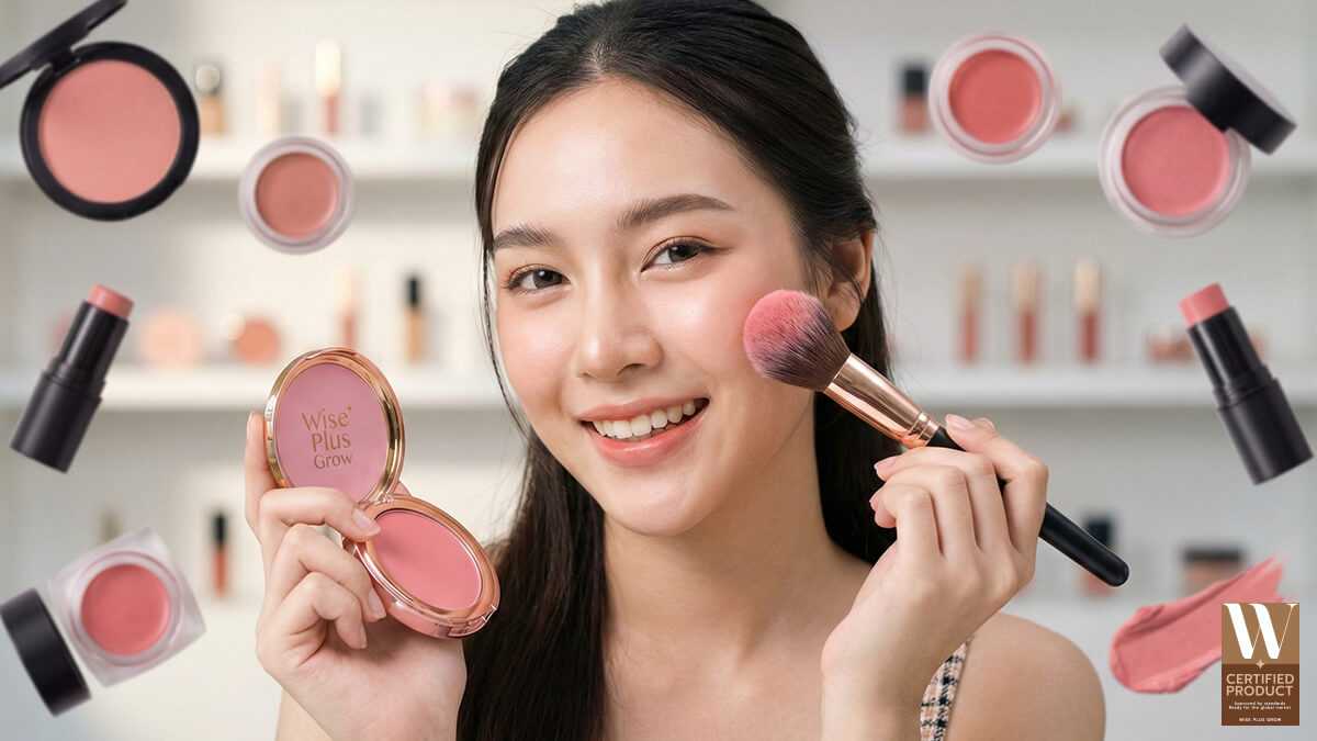 การพัฒนาสูตรบลัชออน OEM เฉพาะแบรนด์