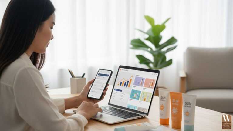 กลยุทธ์สร้างแบรนด์ครีมกันแดดใน Shopee และ TikTok Shop