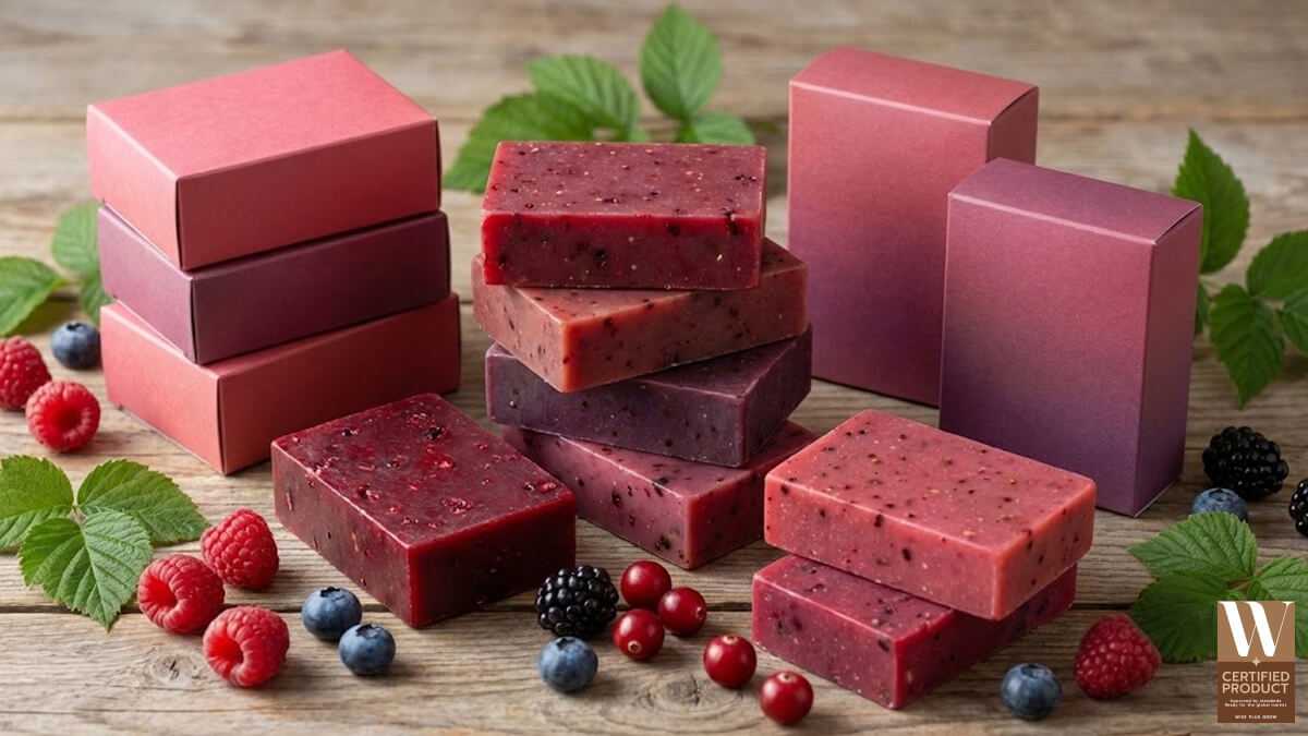 แนวคิดออกแบบแบรนด์และแพ็กเกจจิ้งสบู่ฟรุตตี้เบอร์รี่