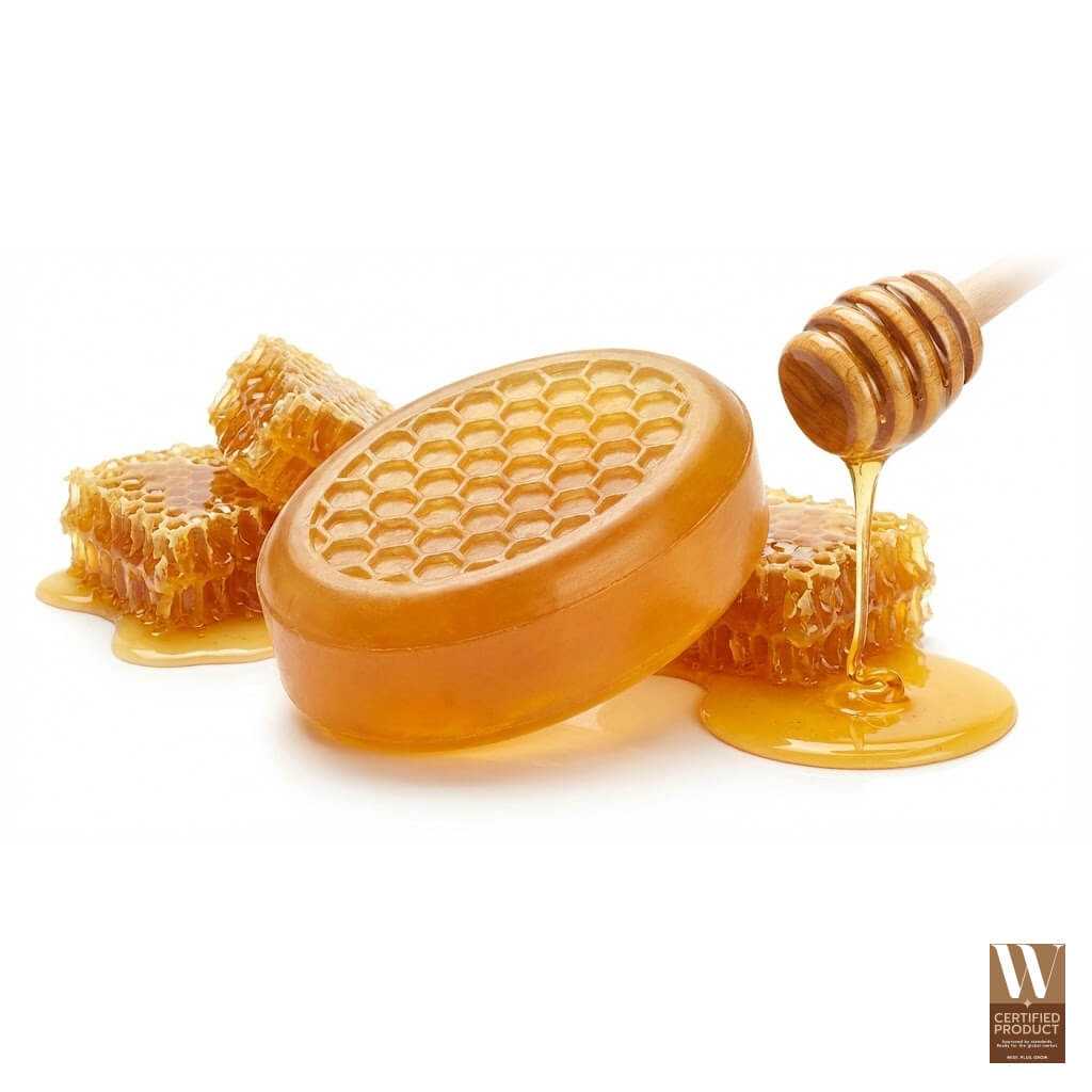 สบู่น้ำผึ้งที่ให้ความสบายผิวและความชุ่มชื้นสำหรับการใช้งานในชีวิตประจำวัน