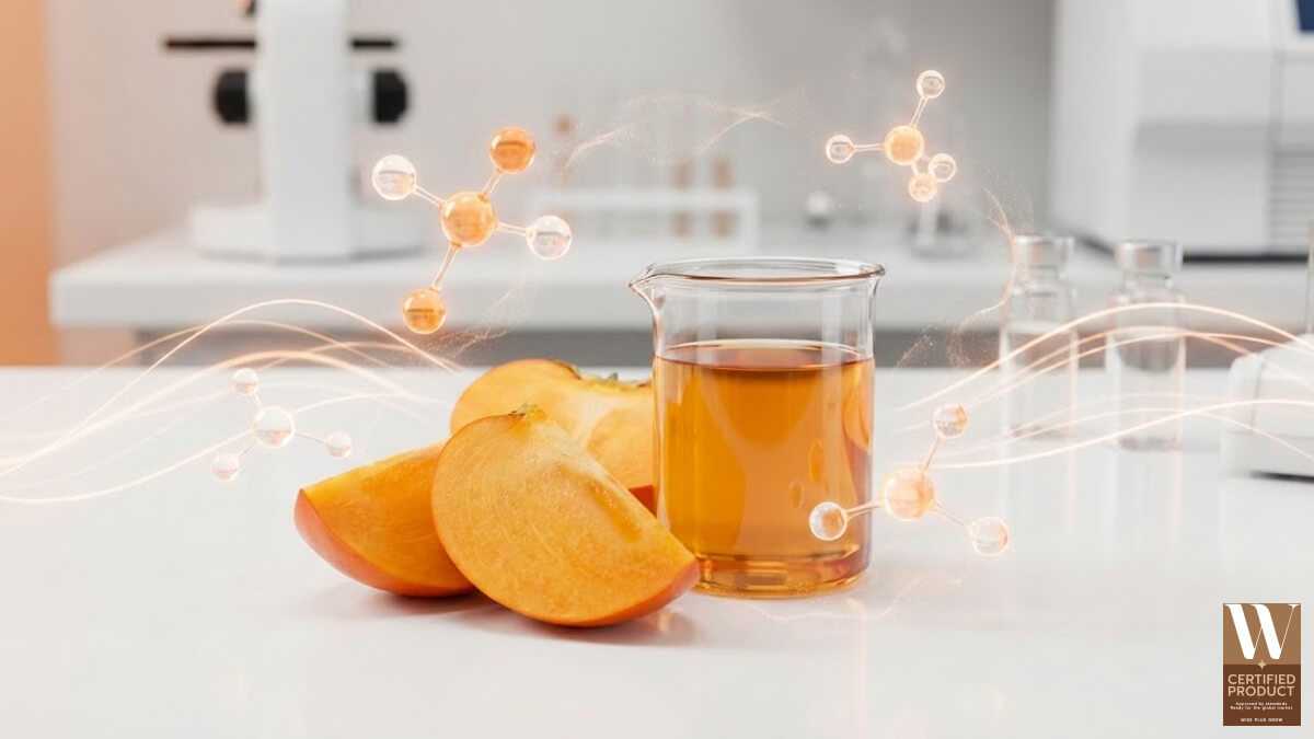 สารสกัดลูกพลับญี่ปุ่นที่มีแทนนินและโพลีฟีนอลช่วยลดกลิ่นตัว