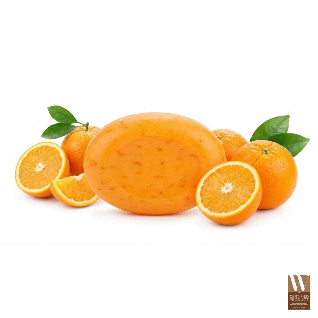 สบู่ส้มที่มอบความสดชื่นและช่วยปลุกความรู้สึกในชีวิตประจำวัน