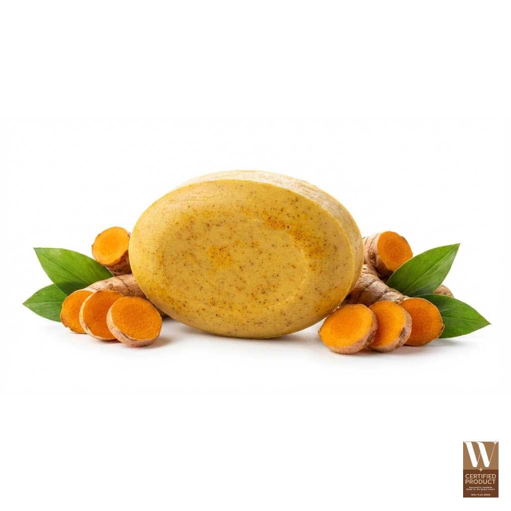 สบู่ขมิ้นที่ช่วยฟื้นสมดุลผิวหลังเผชิญสิ่งกระตุ้นและความระคายเคือง