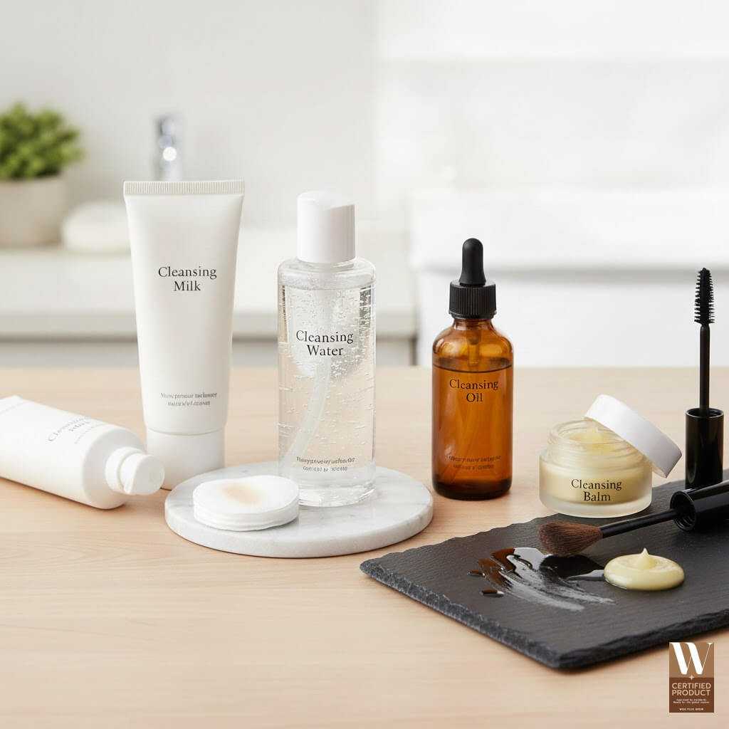 เครื่องสำอางกลุ่มทำความสะอาดในฐานะจุดเริ่มต้นของการดูแลผิว