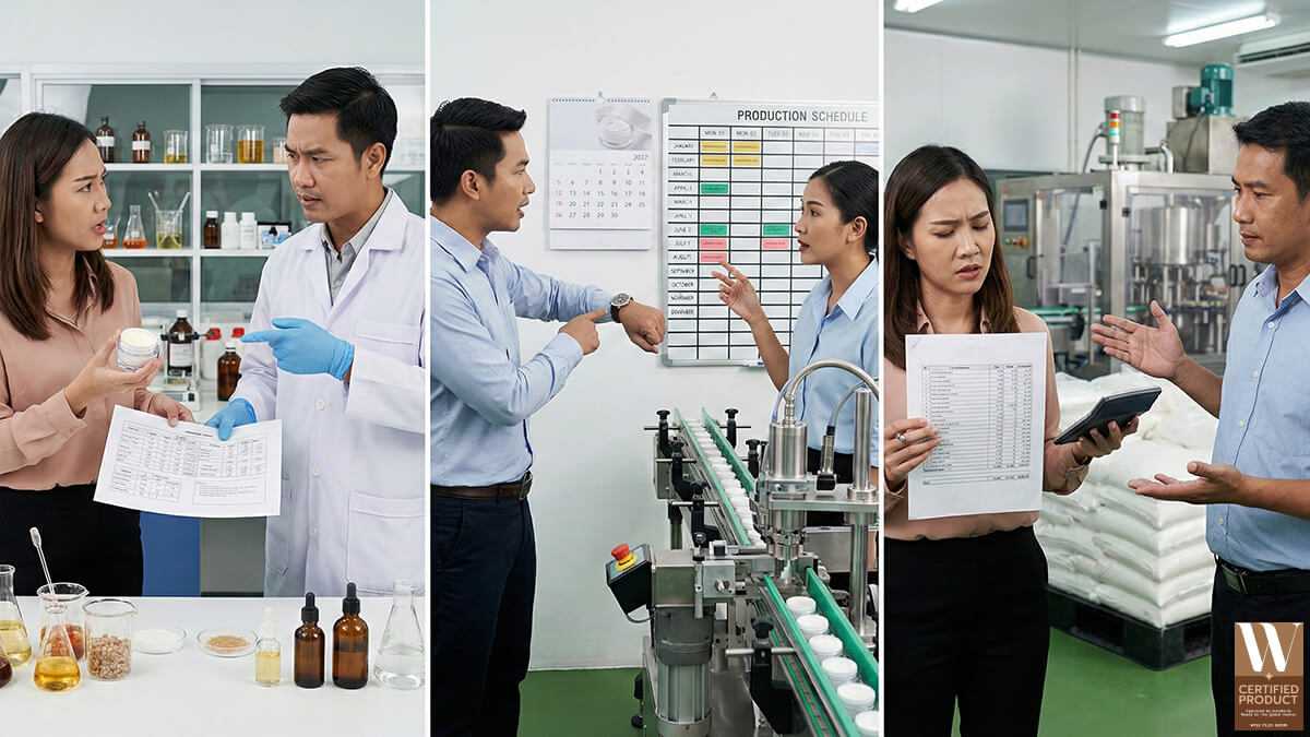 ความคาดหวังของเจ้าของแบรนด์ที่อาจไม่ตรงกับความเป็นจริงในกระบวนการผลิต