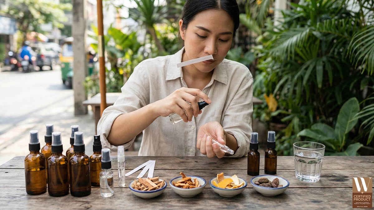 โครงสร้างกลิ่นน้ำหอมที่เหมาะกับการเลเยอร์ในสภาพอากาศร้อน