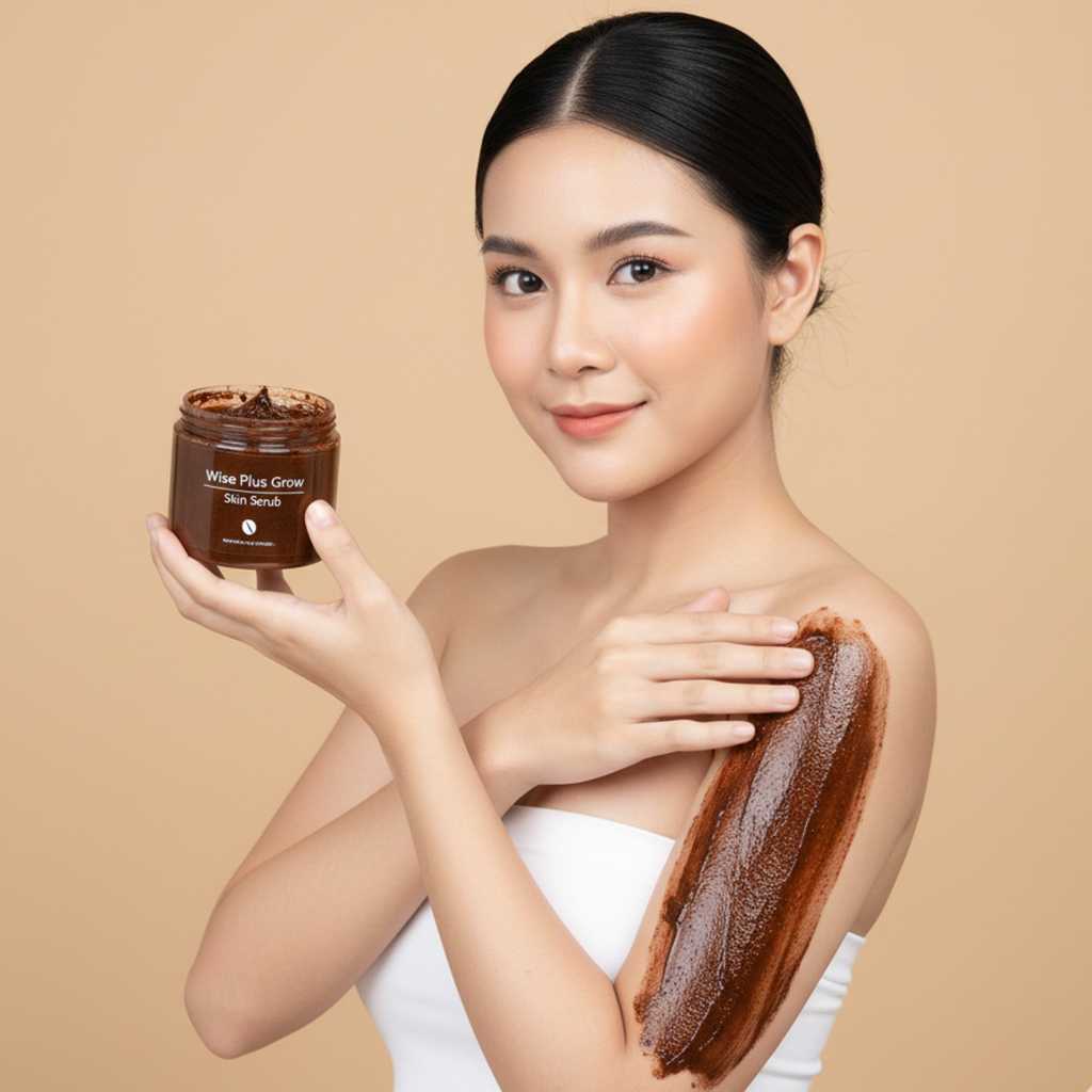 ผลิตภัณฑ์สครับผิว Wise Plus Grow