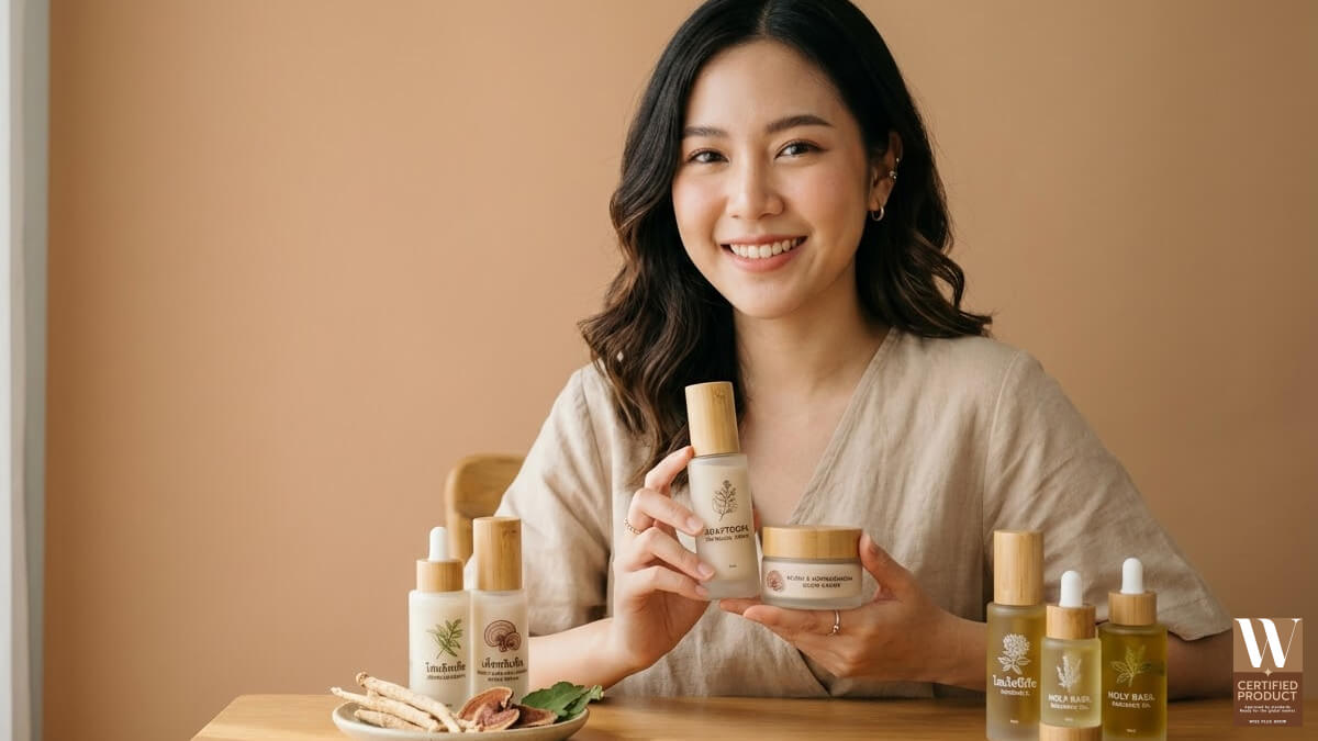 สารสกัด Adaptogen ที่พบในสกินแคร์