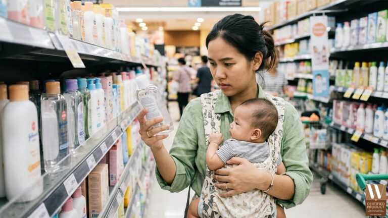 แนวทางเลือกเบบี้ออยล์จากส่วนผสมที่ใช้ในผลิตภัณฑ์บำรุงผิว