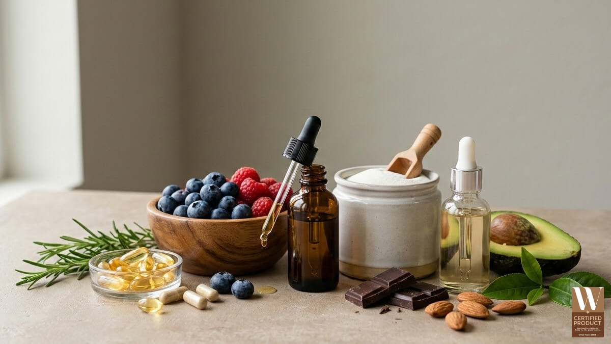 สารสำคัญที่ใช้ในแนวคิด Beauty Healthspan