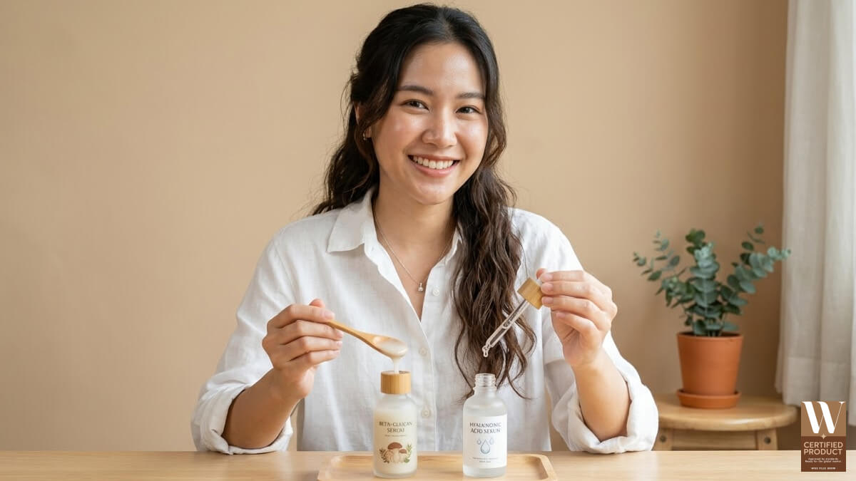 ความแตกต่างระหว่าง Beta-glucan และ Hyaluronic Acid