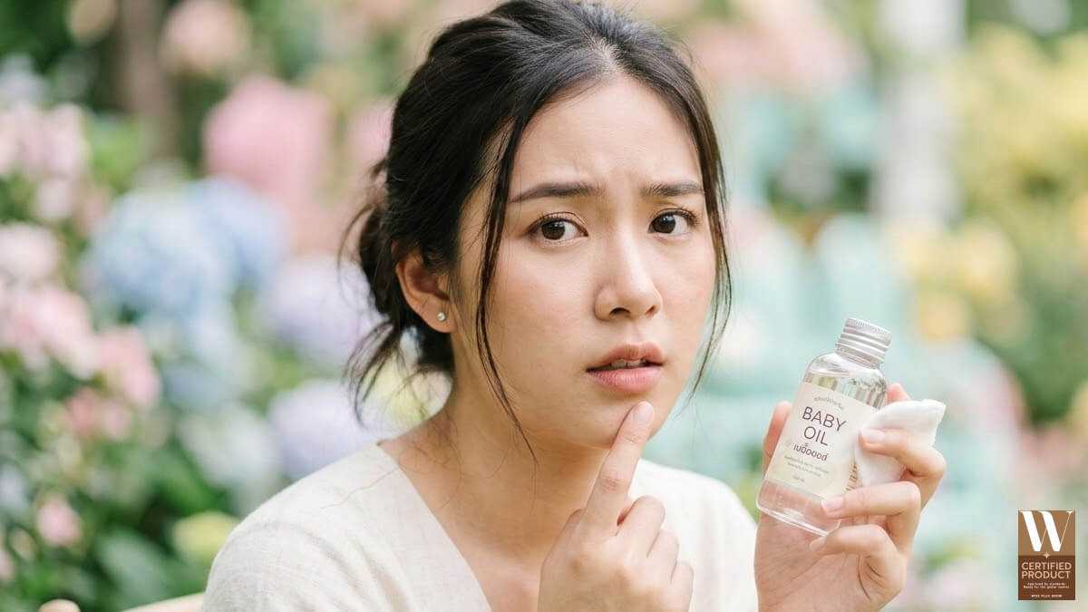 เบบี้ออยล์สามารถทาหน้าได้หรือไม่