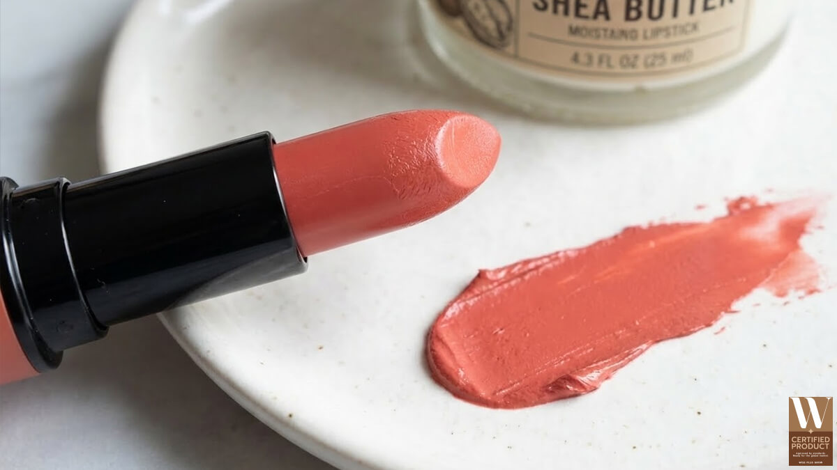 ลิปสติกเนื้อครีมในผลิตภัณฑ์เครื่องสำอางสำหรับริมฝีปาก