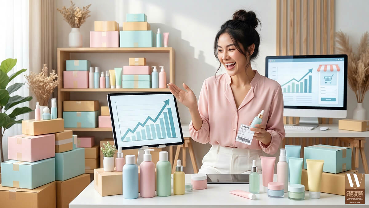 การเติบโตของอีคอมเมิร์ซในตลาดความงาม