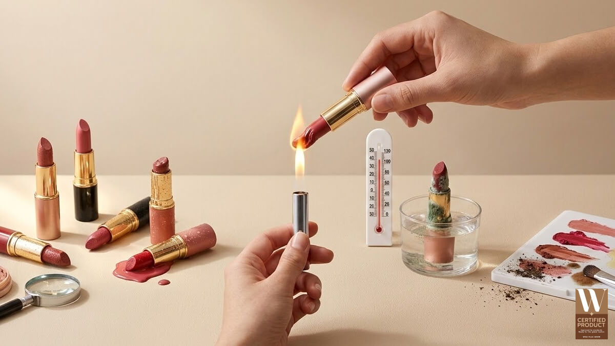 ปัจจัยที่ทำให้ลิปสติกเสื่อมเร็ว