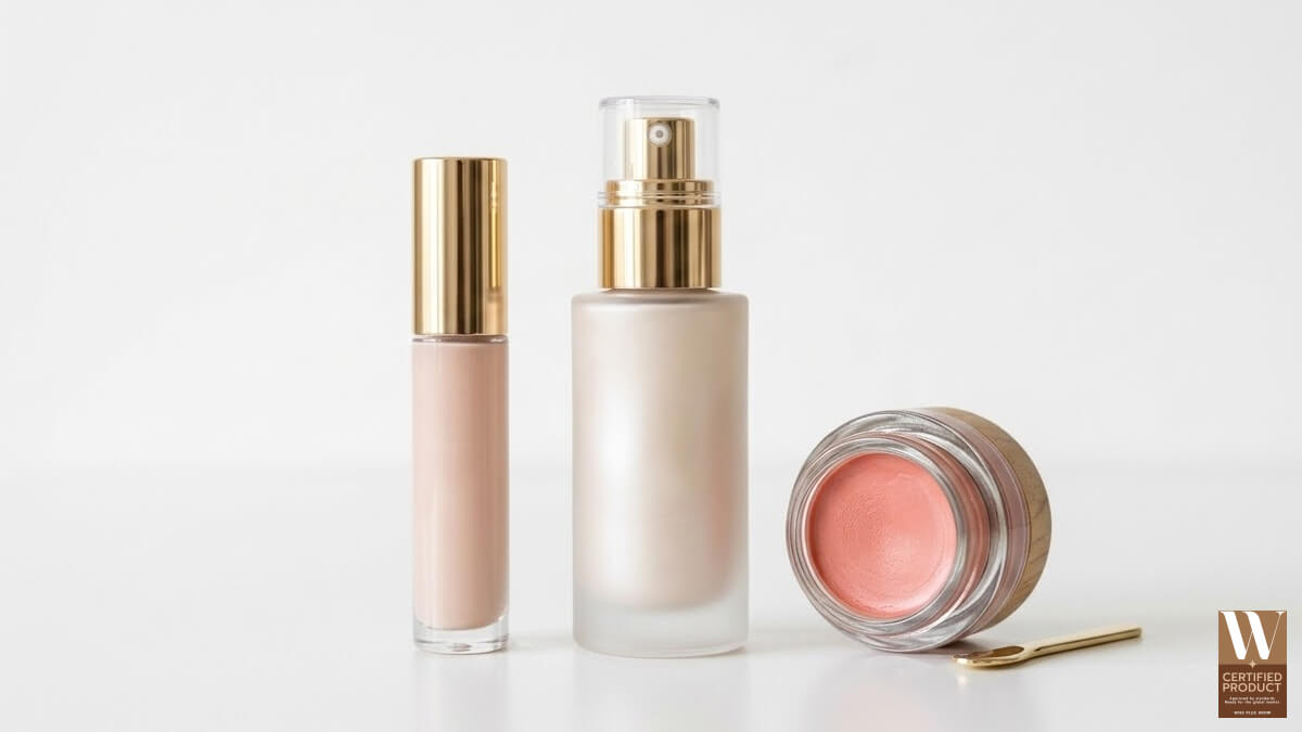 ตัวอย่างผลิตภัณฑ์ Hybrid Skincare + Makeup