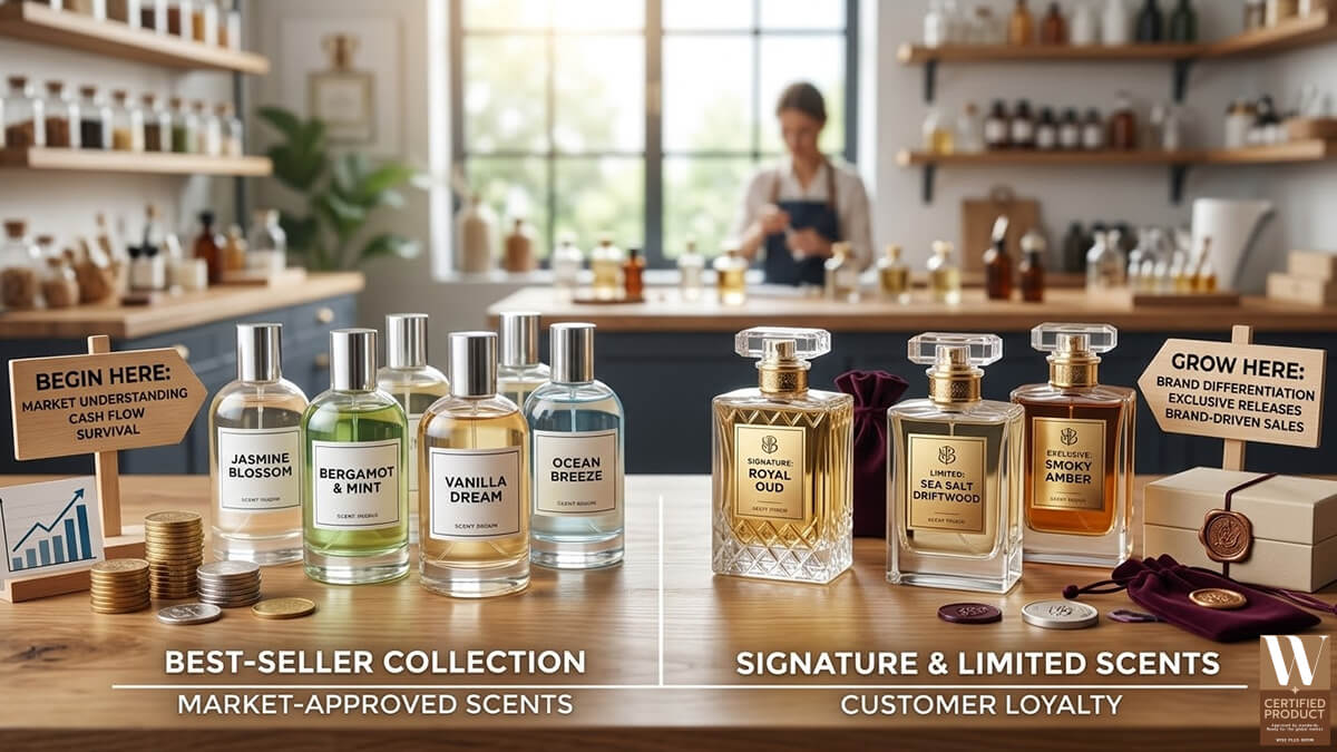 การเลือกกลิ่นน้ำหอมขายดีหรือสร้างกลิ่นเฉพาะแบรนด์สำหรับธุรกิจน้ำหอม