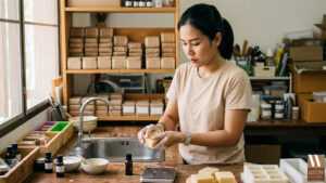 เริ่มผลิตสบู่ให้ขายได้จริง ลดความเสี่ยงสต็อกค้างตั้งแต่ล็อตแรก